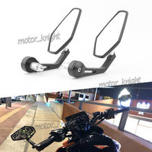 Nc750x motocicleta 7/8 "extremidade da barra do punho espelhos retrovisores laterais caber honda cb500f cb650f pcx125/150 forza125 2018 2019 2020 2024 - compre barato