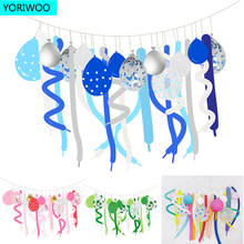 YORIWOO 30pcs Latex Balloon Confetti Happy Birthday Party Decorations Kids Oh Baby Shower Boy Girl Gender Reveal Party Supplies 2024 - buy cheap