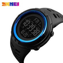 SKMEI Mens Sports Watches Top Luxury Brand Chrono Countdown Men LED Digital Wristwatches Male Military Clock Relogio Masculino 2024 - buy cheap