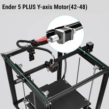 Ender 5 PLUS-extrusoras de motores de doble eje, piezas de impresora 3D láser CNC, 42-48, motor paso a paso para Creality Ender-5 plus 2024 - compra barato