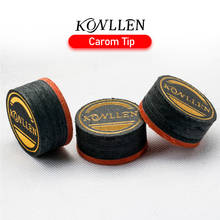 Konllen BIlliard Carom Cue 14mm Tip Selected 6 layers Pigskin Good Flexibility Professional Libre Cue Tip Billiard Accessories 2024 - buy cheap