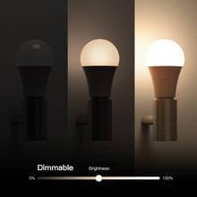 Koogeek E26 Bulb 7W Dimmable WiFi Smart LED Light Bulb Voice Control Remote Control 560LM 3000K LED Bulb Night Lamp 2024 - buy cheap