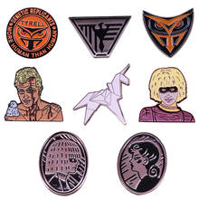 Blade Runner-Pin de solapa para seguidores de películas, broche de detección de réplica de Tyrell, insignia de unicornio de ensueño, Pris Rachael Roy, regalo 2024 - compra barato