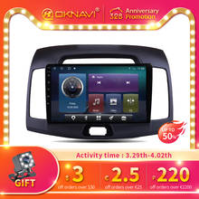 OKNAVI-Radio Multimedia con GPS para coche, reproductor de vídeo con pantalla táctil, Android 10,0, 9,0 pulgadas, 4G + Wifi, cámara 2006, para Hyundai Elantra 2011-360 2024 - compra barato