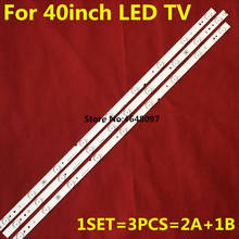 Светодиодная лента 3 шт., подсветка для erрасходы 40LES73 40LES69 Philco Ph40e36dsgw Sp-led40 Jl.D4091235-01AS-C E465853 2024 - купить недорого