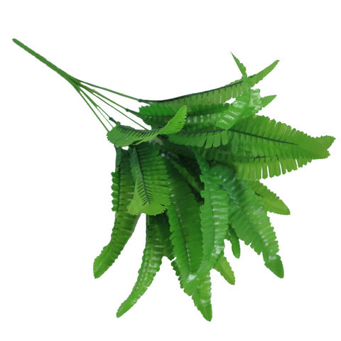7 вилок имитация зеленая трава искусственный папоротник персидские листья цветок настенные Подвесные Растения украшение для дома свадебный магазин 2022 - купить недорого