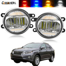 2in1 Fog Light + Daytime Running Light For Lexus RX350 RX450h 2010 2011 2012 2013 Car LED Fog Light Assembly DRL 30W 8000LM 12V 2024 - buy cheap