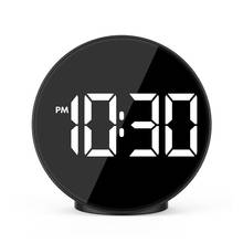 Fanju Voice Control Digital Alarm Clock LED Night Mode Clock Electronic Time Temperature Display Table Clock Wake Up Light 2024 - buy cheap