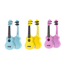 21 дюймов Акустическая Гавайская гитара Uke 4 струны Гавайская гитара инструмент для детей и начинающих музыки 2024 - купить недорого