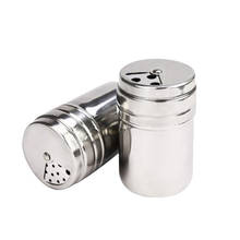 1pcs Spice Sugar Salt Pepper Herb Shaker Jar Toothpick Storage Stainless Steel -30 2024 - buy cheap