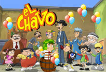 7x5FT El Chavo Del Ocho Семейный детский цветной воздушный шар старый классический номер на заказ фото фон виниловый 220 см X 150 см 2024 - купить недорого