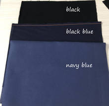 Lienzo de punto de cruz de alta calidad, 14ST, 14ct, Aida, color azul oscuro, negro y azul, bordado, hilo de costura, 100x150cm 2024 - compra barato