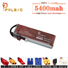 Alta tasa de 11,1 v 5400mAh Lipo batería para RC partes de helicóptero de la batería de litio 3s 11,1 v 45C RC aviones, coches Drone batería T/XT60 2024 - compra barato