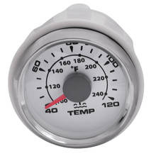 8Colors light Marine Water Temperature Gauge 52mm Boat Car Water Temp Meter Gauge 40~120 Celsius Indicato 2024 - buy cheap