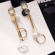 Korean Tassel Drop Earrings For Women Girls Long Dangle Earrings Temperament Eardrops Jewelry Gifts 2020 New 2024 - buy cheap