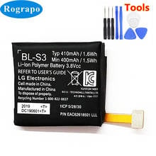 New 410mAh BLS3 Li-Polymer Replacement Battery For LG G Watch R Uhr W110 W150 BL-S3 Original Accumulator 2024 - buy cheap