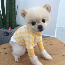 Suéter de invierno para perros pequeños, ropa de punto para cachorros, Gato maltés, Yorkshire Terrier, Pomeranian, Poodle, Bichon, abrigo para mascotas 2024 - compra barato