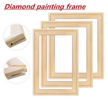 Canvas Frame Wooden Frames Wooden Photo Oil Painting Canvas Diamond Painting Frames Wall Art Canvas Diy Poster Drop Shipping 2024 - buy cheap