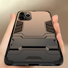 Armor Case For iPhone 11 Pro Max 12 Mini 7 8 Plus Hybrid Shockproof Kickstand Case For iPhone X XR XS MAX 6 6s 5 5S SE 2 2020 2024 - buy cheap