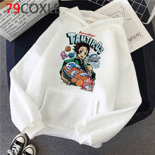 New Japanese Anime Demon Slayer Kimetsu No Yaiba Hoodies Men Kawaii Cartoon Unisex Tanjirou Kamado Graphic Sweatshirts Male 2024 - buy cheap