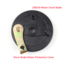 8 Inch Electric Scooter Drum Brake Motor Brake Pad Rear Wheel Brake Drum Brake Motor Brake Cover 8 Inch Scooter 2024 - buy cheap