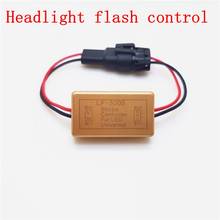2 pces led farol farol controlador flash strobe controlador para led universal lâmpada de freio módulo 12v-24v para todo o carro 2024 - compre barato