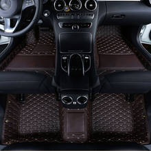 Custom LOGO Car Floor Mat for vw CC T-ROC Bora EOS UP Caddy GOLF polo Jetta New Beetle Passat car Accessories Rugs 2024 - buy cheap