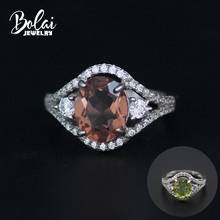 Bolai Zultanite Ring 925 Sterling Silver Color Change Nano Diaspore Oval 10*8mm Gemstone Fine Jewelry for Women Wedding Rings 2024 - buy cheap