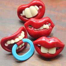 Baby Soother Joke Prank Toddler Pacy Orthodontic Nipples Teether Silicone Funny Nipple Dummy Baby Pacifier Christmas gift 2024 - buy cheap