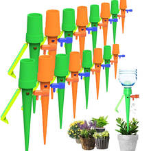 72/36/24/6pcs Auto Drip Irrigation System Automatic Watering Spike Garden Plants Flower Indoor Outdoor Waterers Bottle Dripper 2024 - купить недорого