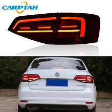 Car Styling Tail Lights Taillight For Volkswagen Jetta 2015 - 2018 Rear Lamp DRL + Dynamic Turn Signal + Reverse + Brake LED 2024 - buy cheap