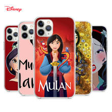 TPU Silicone Cover Disney Mulan Princess For Apple IPhone 12 Mini 11 Pro XS MAX XR X 8 7 6S 6 Plus 5S SE Phone Case 2024 - купить недорого