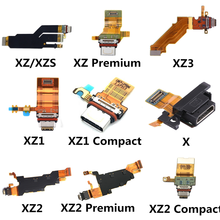 Оригинальный usb зарядный порт зарядное устройство док-разъем для sony Xperia XZ XZs XZ1 XZ2 XZ3 1 2 3 Compact Premium Dock гибкий кабель 2024 - купить недорого