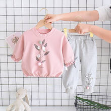 VOGUEON 2Pcs Baby Girls Clothing Sets Autumn Winter Toddler Girls Boys Clothes Kids Tracksuit For Girl Suit Children Clothing 2024 - buy cheap
