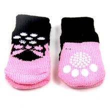 2 Pairs Dog Christmas Socks Warm Non-Slip Dog Socks Lovely Soft Warm Wool Socks Clothes Apparels For Dogs Cats Christmas 2024 - buy cheap