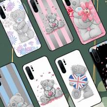 Lovely Teddy  Me To You bear Phone Case For Huawei honor Mate P 9 10 20 30 40 Pro 10i 7 8 a x Lite nova 5t 2024 - buy cheap