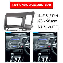 Car Radio frame Audio Fascia For HONDA Civic 2007 - 2011 Car Stereo Radio Fascia Panel Installation Adapter DVD player Frame 2024 - buy cheap