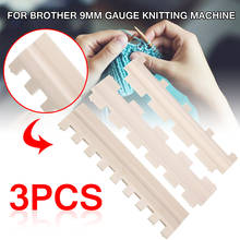 3pcs Needle Pusher For Brother 9mm Gauge Knitting Machine 1/1 2/1 1/2 1/3 3/1 Household DIY Knitting Tool Accessories 2024 - buy cheap