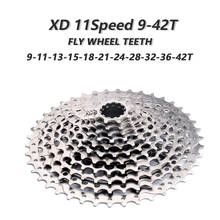 for SRAM XD K7 MTB Bike cassette 11Speed 9-42T 439g Ultralight Cassette Silver Mountai Bicycle Flywheel 2024 - buy cheap