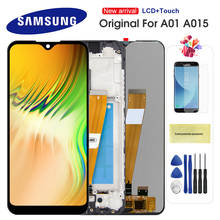 100% Original LCD for Samsung Galaxy A01 A015 LCD Display Touch Screen Digitizer Assembly For Samsung A01 A015F A015G A015DS lcd 2024 - buy cheap