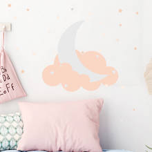 Kids rooms Wall Decor Wall Stickers Moon Cloud Star Wall Decals Vinyl PVC Sticker for Home Decoration Baby room Bedroom Decor 2024 - buy cheap