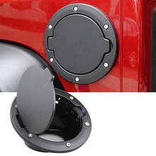 Tank Cap Cover for Jeep Wrangler Accessories Car Styling Tank Covers for 2007-2016 Jeep Wrangler JK Car oil Cap Fuel 165*165mm 2024 - buy cheap