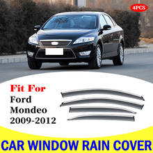 Козырек для окна Ford Mondeo 2009-2012, автомобильный дождевик, дефлекторы, навес, отделка, крышка, наружный дождевик, автомобильные аксессуары 2024 - купить недорого