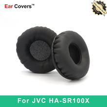 Almofadas para fones de ouvido, substituição de espuma e couro, para jvc ha sr100x 2024 - compre barato