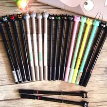 4pcs/lot Cute Cat series 0.5mm Black ink Gel pen Signature pen Kawaii students' gift prize office school supplies 2024 - buy cheap