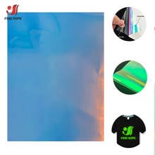 Green Luminous Heat Transfer Vinyl Roll Glow in Dark HTV Printing Clothing Vinyl for T-Shirts Cricut Film DIY 50*100cm 2024 - buy cheap