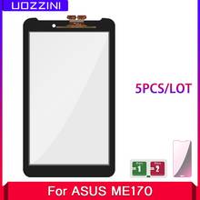Pantalla 5 uds para ASUS Fonepad FE7010CG FE170CG ME170 ME170C K012 k017 Panel de pantalla táctil digitalizador Sensor de lente 2024 - compra barato