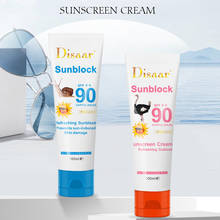 Солнцезащитный крем с улиткой, 100 мл, крем для лица Disaar Sunblock 90 ++, защитный крем с пигментацией SPF 2024 - купить недорого