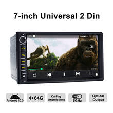 Joying universal 2 din rádio do carro octa núcleo 4gb + 64gb android 10.0 gps navegação jogador suporte/volante 4g dsp carplay 2024 - compre barato