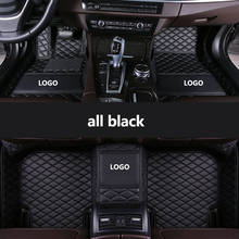 kalaisike Custom LOGO car floor mats for Mitsubishi All Models outlander pajero grandis ASX lancer galant Lancer-ex pajero sport 2024 - buy cheap